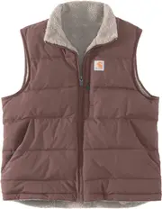 Carhartt Montana, quilted vest women , color: Dark Brown (B25) , size: M