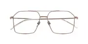 Kaleos Hoss Titanium C3 Men's Glasses Brown Size 58 - Private Health Rebate - Blue Light Block Available