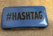 NEW WITH TAGS HARDCASE HASHTAG WALLET