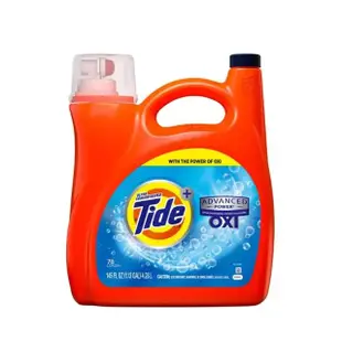 【Tide 汰漬】OXI亮白護色洗衣精(4.43L/桶)