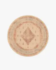 185' Round | Machine Washable Runner Rug | Kid & Pet Friendly | Indoor Rug | Isabel Vintage Copper Rug | Ruggable