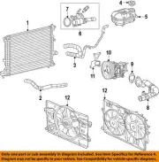 CHRYSLER OEM Radiator Coolant Overflow-Reservoir Expansion Tank 68102155AD (for: Chrysler)