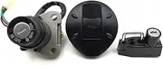 Ignition Switch for Tricker XG250 Motorcycle Accessories Ignition Switch Fuel Tank Lid Lock Helmet Security Anti-theft Kit with Key Motorcycle Ignition Switch Lock