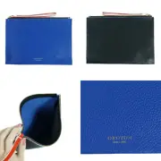 OROTON Women's Avalon Wristlet Pouch Envelope Wallet Leather Multi Mix NWT