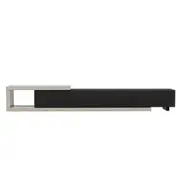 Mable Extendable Entertainment Unit with Drawers Black