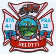 Fishhook Volunteer Fire Department Station 41 FSA 32 Patch Alaska AK