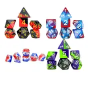 Sirius Dice (Set of 7) - Brimstone