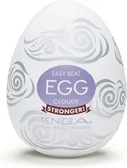 Tenga Easy Beat Egg Male Masturbation Toy, Cloudy