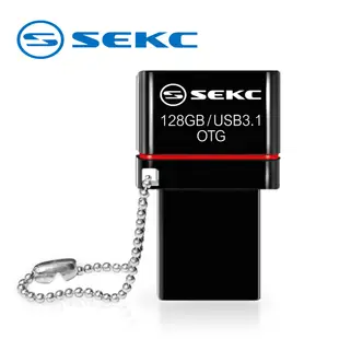 【SEKC】STU311 USB3.1 Type-C OTG 128GB手機平板雙頭隨身碟