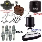 Tune Up Kit Filters Cap Wire Spark Plugs For ISUZU OASIS L4 2.3L 1998-1999