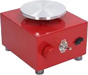 Mini Pottery Wheel, Electric Mini Ceramic Wheel Clay Tools, Pottery Wheel Clay Tool with Tray, 8 DIY Clay Tools, 0-2000 RPM Adjustable Speed, Pottery Wheel for Beginners Kids(AU Plug)