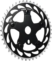 Helix Chainring w/Spider Sprocket 44T 1/8" 110mm BCD 5 Arm Hole Old School BMX, Black, WFS3064-BO