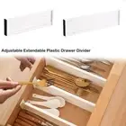 Adjustable Drawer Divider Plastic Baffle Partition Storage Drawer Divider