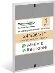 24x36x1 Furnace Filter | MERV8 Replacement Aluminum Electrostatic Air Filter