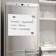 Dry Erase Board Sheet Fridge Fridge Wall FLYTENG Family Organiser with Habit &to-do List Magnetic Soft Whiteboard for Refrigerator,Office,School (A3)