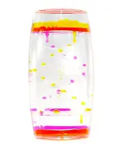 Liquid Motion Bubbler Timer Pink & Yellow