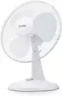 30Cm Desk Fan with 3 Speed Settings, Tilt-Adjustable, White