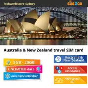 Australia & New Zealand travel SIM card UNLIMITED data plans