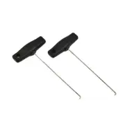 For 2 Speedometer Pull Out Hooks Hook Extractor Set Set Tool AU