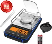 Digital Milligram Scale 50G Portable Mini 0.001G Precision Pocket Scale with Cal