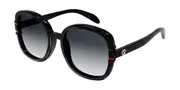 Gucci GG1068SA Asian Fit 001 Men's Sunglasses Black Size 57