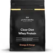 Protein Works - Clear Diet Whey Protein Isolate Powder | Refreshing High Protein Drink | Orange & Mango | 1kg