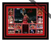 SCOTTIE PIPPEN #33 NBA ALL-STAR CHICAGO BULLS LTD ED SIGNED FRAMED MEMORABILIA