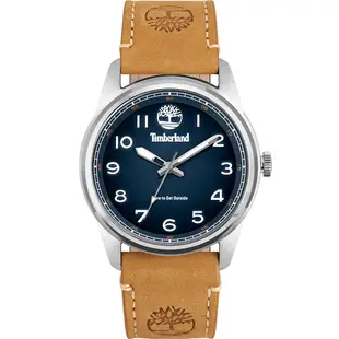 Timberland 天柏嵐 都會時尚大三針手錶 送禮推薦-煙燻藍/45mm TDWGA2152102