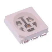 10 x RGB 5050 PLCC-6 Water Clear SMD LED 120°