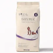 DRYPER Baby Nappies-Ultra Soft Nappies Super Absorption Core Disposable Baby Diapers (Size4(7PCS))