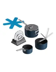 [Joseph Joseph] Space Non-stick Saucepan Set 3pc in Multi