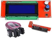 2004 Intelligent LCD Display Controller Module with Adapter for RAMPS 1.4 Arduino Mega Shield Shield Accessory 3D Printer Controller Kit