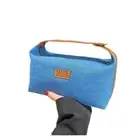 with Handle Makeup Handbag Retro Blue Travel Wash Pouch Cosmetic Bag Men Women