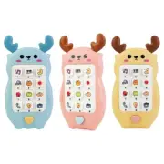 Baby Phone Toy Light Up Mobile Phone Toy Puzzle Mobile Phone Grasp Toy Music