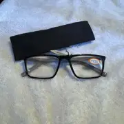 Studio ICU Eyewear MEN COLOR GRAY BLACK Reading Glasses +1.50 #7780 NEW