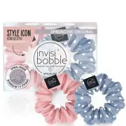 invisibobble Sprunchie Spiral Hair Ring - Dot's It and No Morals, But Corals-...