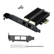 RJ45 2.5G Gigabit For Intel I226 Chip PCIE Ethernet Server Gaming Adapter