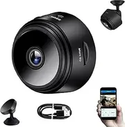 Secret Scope Camera, Secret Scope Mini Magnetic Security Camera, Outdoor 1080p HD WiFi Camera, with Night Vision & Weatherproof Function for Home (Snap-on Type 1 pcs)