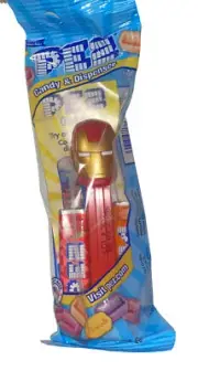 New! Marvel IRON MAN PEZ Candy Dispenser Super Hero New Exp: 03/28