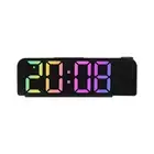 Simple Projection Alarm Clock LED Large Font Display Electronic Clock with3997