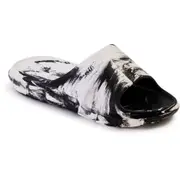Mambo Women's Recovery Slides - Black & White