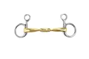 M. Toulouse Sanft Curved Mouth Baucher Snaffle Bit w/ Lozenge 16mm (Var. Sizes)