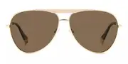 Polaroid PLD 6200/S/X Polarized Y3R/SP Men's Sunglasses Gold Size 61