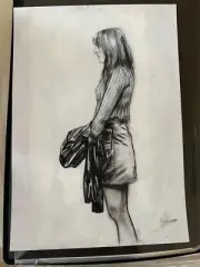 Personal Shopper Original Art 16.5”x12.75” Tula Lotay