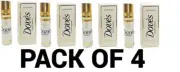 Dove Soap unisex perfume body oil 0.27 OZ pack of 4