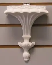 7543 Fluted Tassel Shelf Bracket Corbel Latex Fiberglass Production Mold