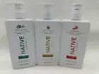 Lot of 3 Variety - Native Shampoo Sugar Cookie + Mistletoe + Candy Cane 16.5 oz