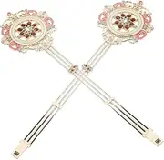 ORFOFE DIY Wall Clock Pendulum Kit 2pcs Metal Clock Pendulum Parts for Replacement Pendant Swing Mechanism