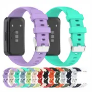 Watch Band Soft Silicone Strap for Huawei Band 9/9 NFC/8/8 NFC Sport Replacement