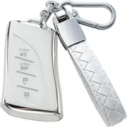 CHEZENHUI for Lexus B Key Fob Cover,White
